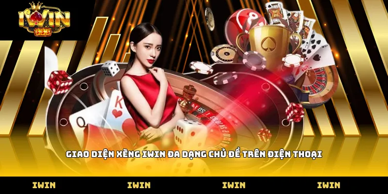 Giao diện Xèng iWIN đa dạng chủ đề trên điện thoại